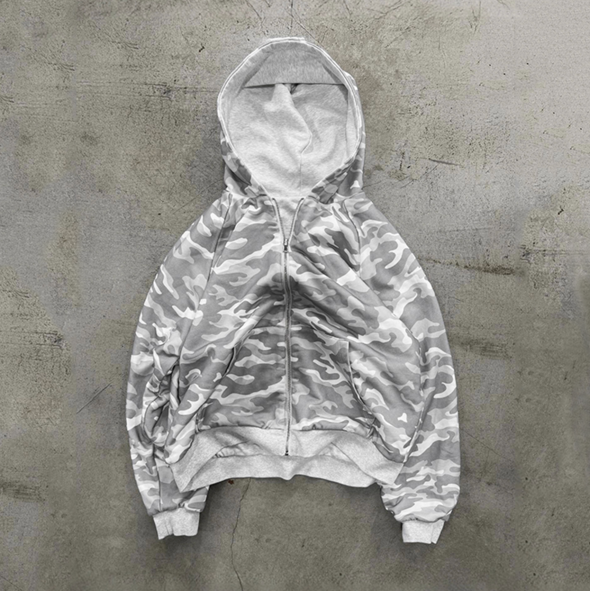 Heavyweight Vintage Camo Hoodie