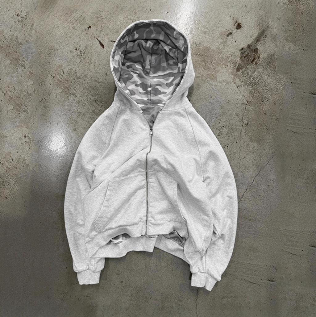 Heavyweight Vintage Camo Hoodie