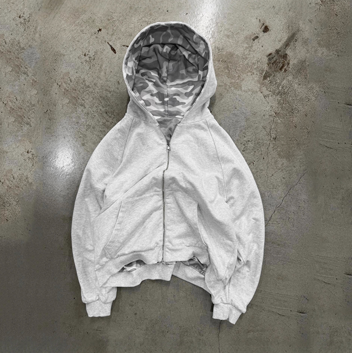 Heavyweight Vintage Camo Hoodie