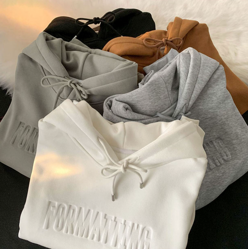 Heavyweight Baggy Drop-Shoulder Hoodie