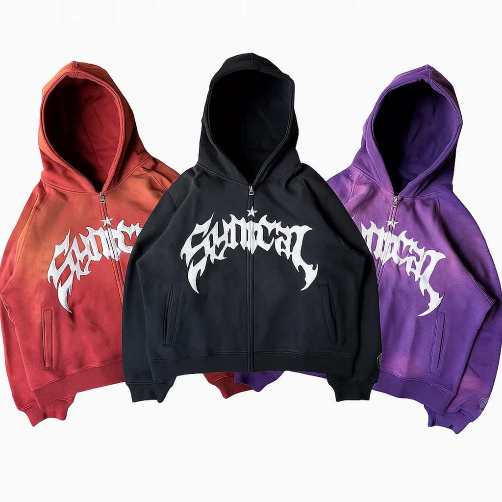 OEM Heavyweight Gothic Hoodie