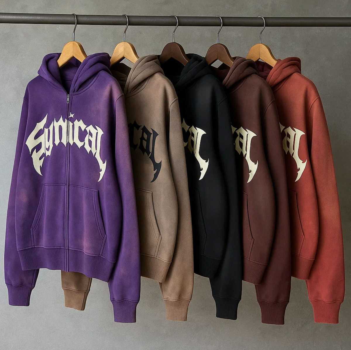 OEM Heavyweight Gothic Hoodie