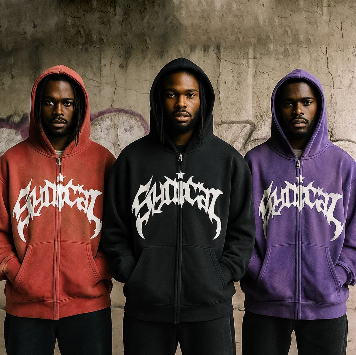 OEM Heavyweight Gothic Hoodie