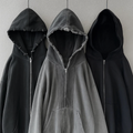 Heavyweight Oversized Zip Hoodie