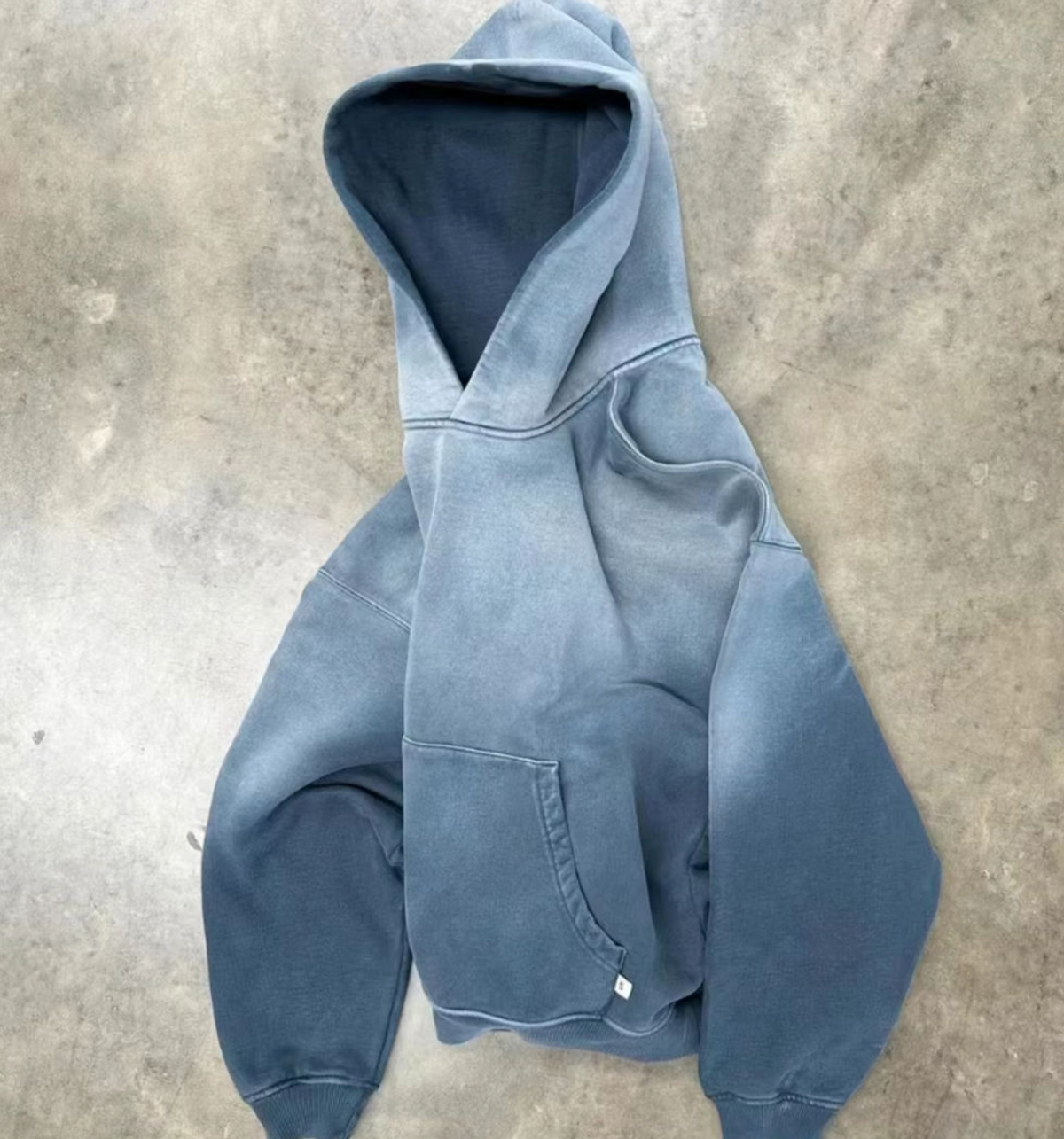 French Terry Hoodie – Ultra-Heavyweight Oversized Streetwear